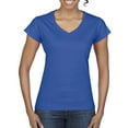 thumbnail image 1 of Gildan Lds SftStyle VNeck Ryl, 1 of 1