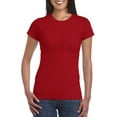 thumbnail image 1 of Gildan Lds Softstyle CherryRed, 1 of 2