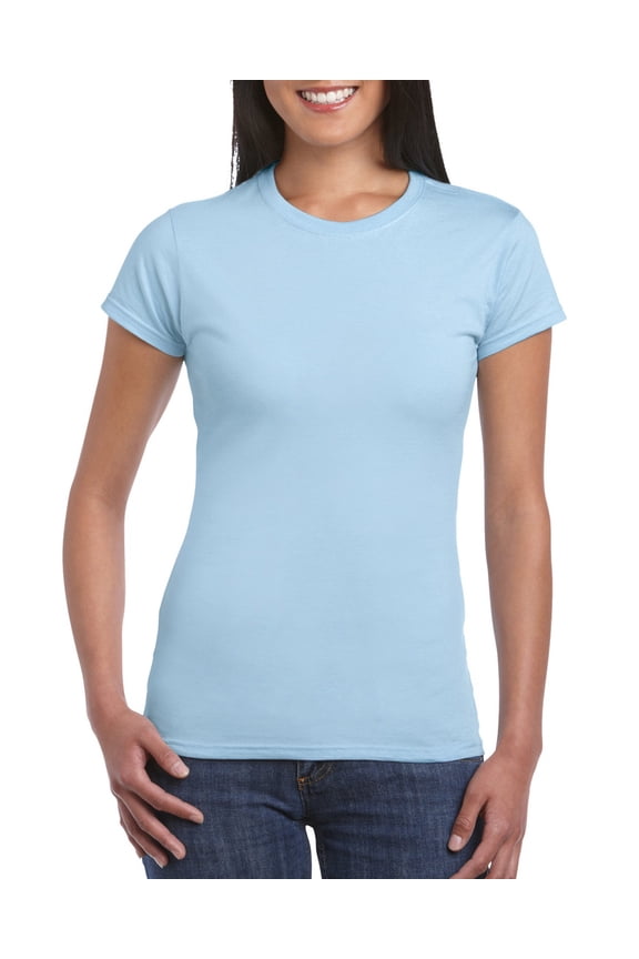 Lds Softstyle T Lt.Blue