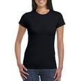 thumbnail image 1 of Gildan Lds Softstyle Tee Black, 1 of 2