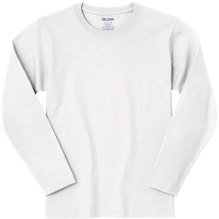 Gildan® Long Sleeve Crew Neck Adult T-Shirt