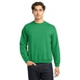 thumbnail image 1 of Gildan Long Sleeve Men's Sweatshirt, Durable Heavy Blend Casual Crewneck Sweatshirt, Irish Green, 3XL, 1 of 6