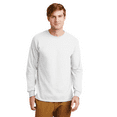 thumbnail image 1 of Gildan Long Sleeve T-Shirt for Adult Men Crew Neck Ultra Cotton Casual Tee comfort and durability white Color 6 oz 100% Cotton Classic fit Long Shirt, Size-3XL, 1 of 6