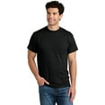 thumbnail image 1 of Gildan Men DryBlend Crewneck Pocket T-Shirt, Short Sleeve Classic Fit Tee, Black, M, 1 of 6