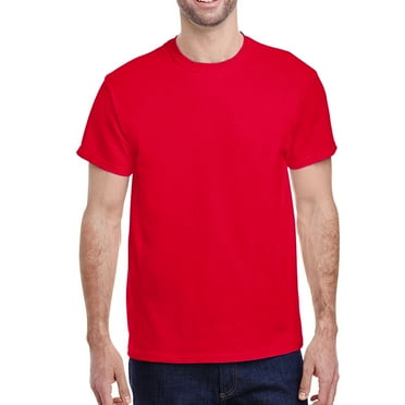 Gildan Mens SoftStyle Double-Needle T-Shirt, Red, 3XL, Style, G640 ...