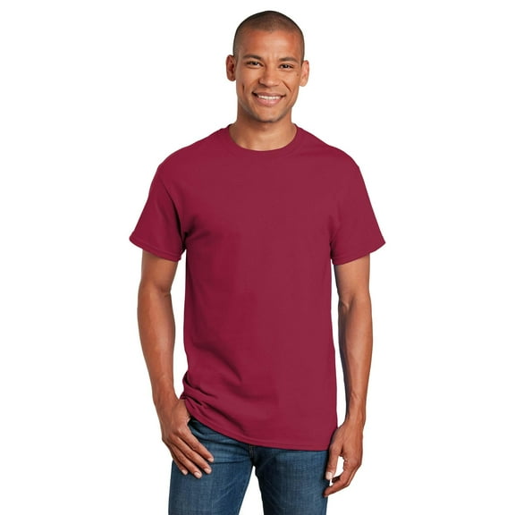 Gildan Men Lightweight T-Shirt, Softstyle Short Sleeve Crafting Tee - True Red, Sizes S-3XL, 100 Cotton