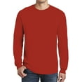 thumbnail image 1 of Gildan Men Long Sleeve T-Shirt - Heavy Cotton Men T-Shirts 5400 - Best Classic Mens Long Sleeve Value Shirt, 1 of 4