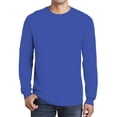 thumbnail image 1 of Gildan Men Long Sleeve T-Shirt - Heavy Cotton Men T-Shirts 5400 - Best Classic Mens Long Sleeve Value Shirt, 1 of 4