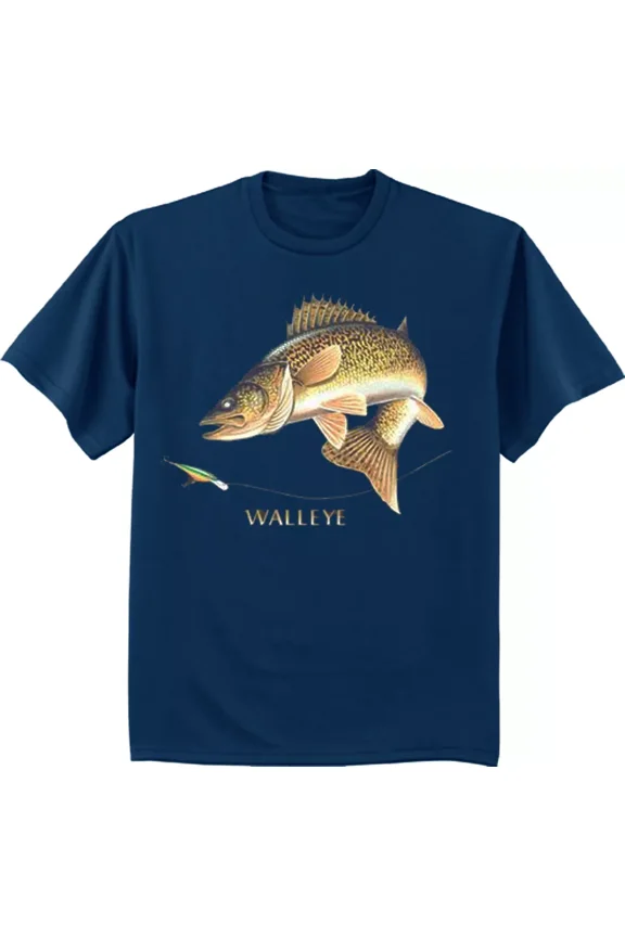Men'S Walleye Shirt Fishing T Shirt For Men Gift For Men Women Unisex Tee