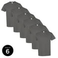 thumbnail image 1 of T-Shirt For Men Gildan Shirts - Single Shirt OR Pack of 6 OR Pack of 12 - S M L XL 2XL 3XL Basic Top Tee Charcoal Color Dad Gifts For Men, 1 of 4