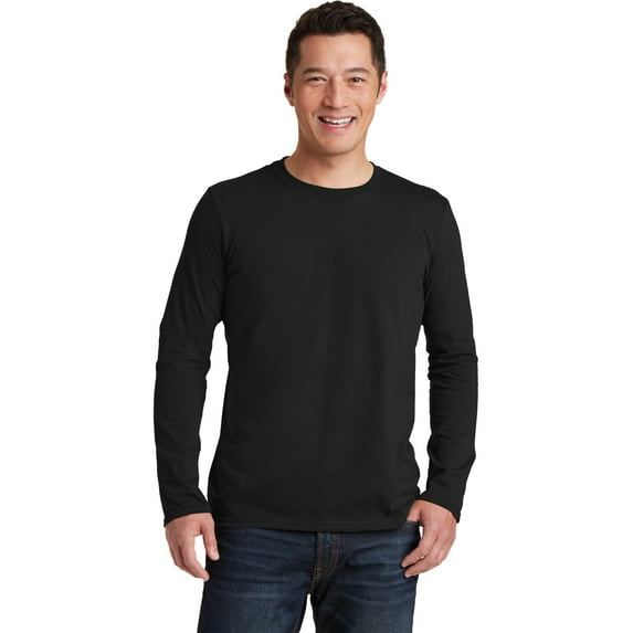 Gildan Men's 100 Percent Cotton Long Sleeve T-Shirt. 64400
