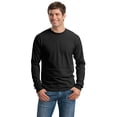 thumbnail image 1 of Gildan Men's 100 Percent Cotton Long Sleeve T-Shirt. G2400, 1 of 6