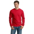 thumbnail image 1 of Gildan Men's 100 Percent Cotton Long Sleeve T-Shirt. G2400, 1 of 1