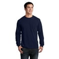 thumbnail image 1 of Gildan Men's 100 Percent Cotton Long Sleeve T-Shirt with Pocket. 2410, 1 of 1