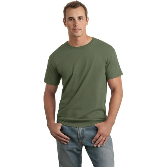 Gildan Men's 100 Percent Cotton Short Sleeve T-Shirt. 64000