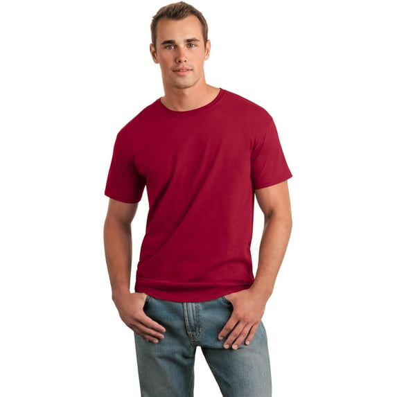 Gildan Men's 100 Percent Cotton Short Sleeve T-Shirt. 64000