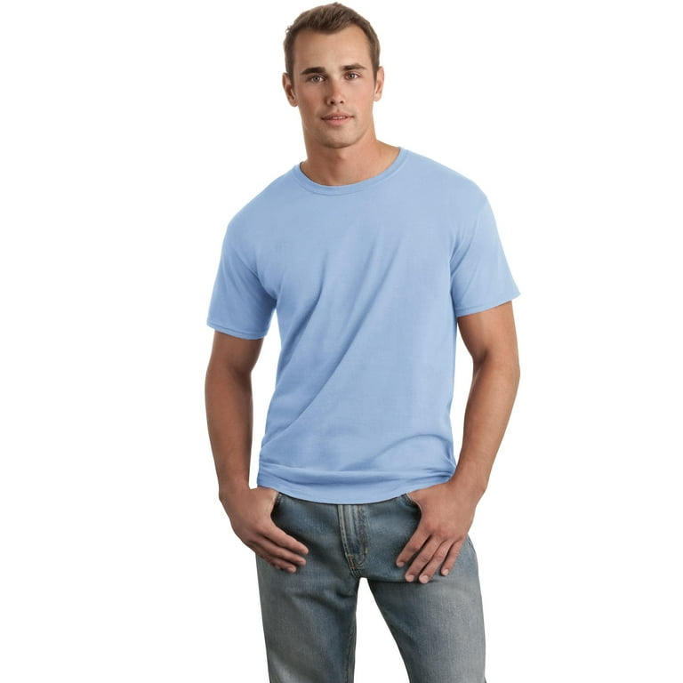 Gildan Men's 100 Percent Cotton Short Sleeve T-Shirt. 64000