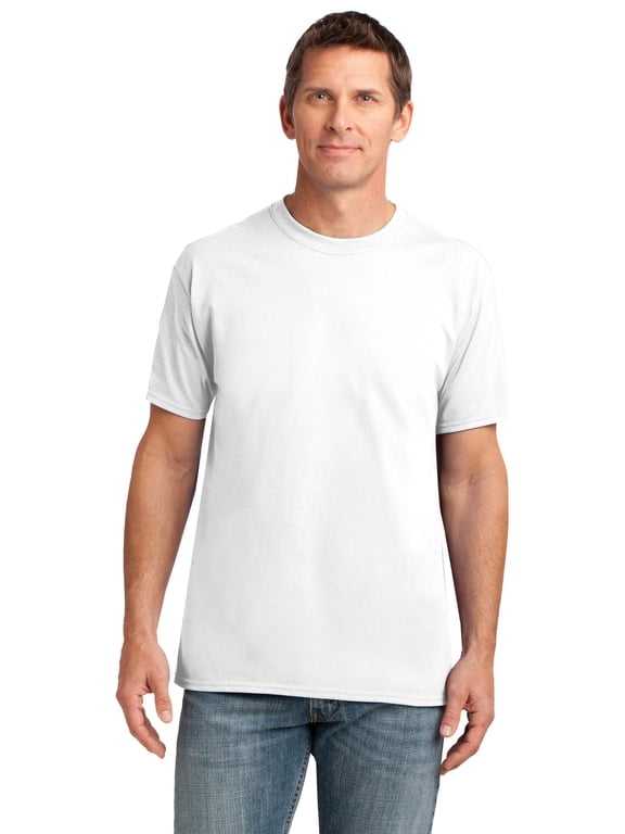 Men's 100 Percent Polyester Short Sleeve T-Shirt 42000