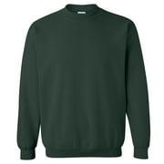 Gildan Men's 1800 Long Sleeve Heavy Blend Crew Neck Sweatshirt Forest Green XL