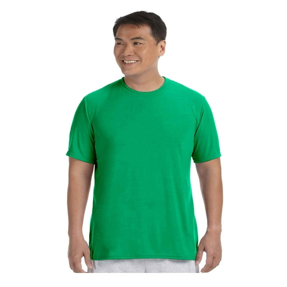 Gildan Men's 3/4" Collar Performance Wicking Jersey T-Shirt, Style G42000