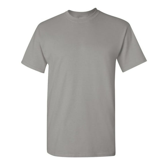 Gildan Men's 5000 Heavy Cotton Short Sleeve T-Shirt Grey L