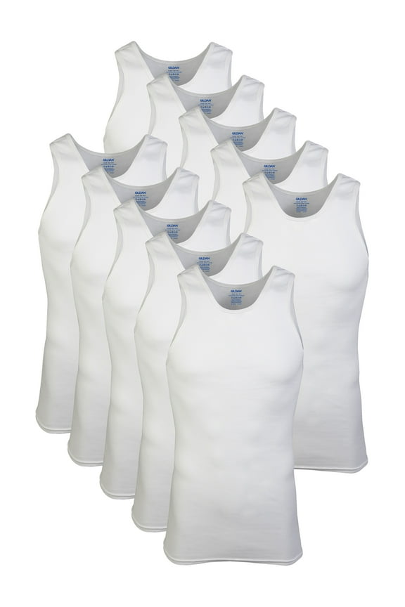 Men's A-Shirt, 10-Pack, Sizes S-2XL
