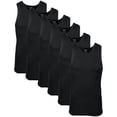 thumbnail image 1 of Gildan Men's A-Shirt Tanks, Multipack, Style G1104, Sizes Sm-2XL, 1 of 6