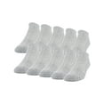 thumbnail image 1 of Gildan Men's Active Cotton No Show Socks, 10 Pairs, 1 of 6
