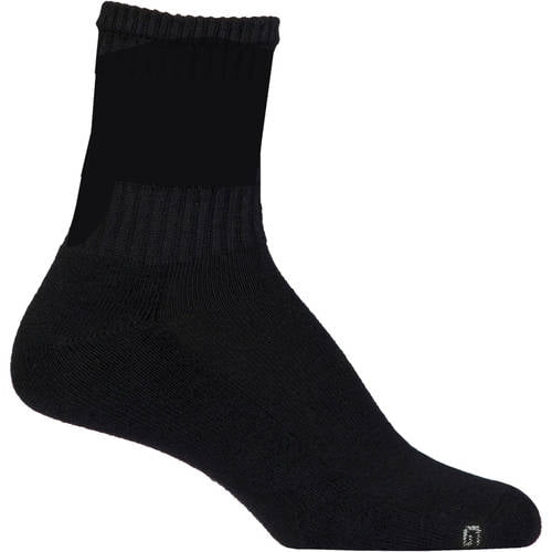 Gildan Men's Active Stretch Black Mid-Crew Socks, 10-Pack - Walmart.com