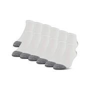 Gildan Men's Adult Half Cushion Terry Foot Bed No Show Casual Socks, OS One Size, 12-Pack