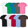 thumbnail image 1 of Gildan Men's Assorted Colors Crewneck Tee with Short Sleeves, 10-Pack, 1 of 2