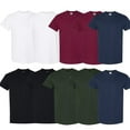 thumbnail image 1 of Gildan Men's Assorted Colors Crewneck Tee with Short Sleeves, 10-Pack, 1 of 2
