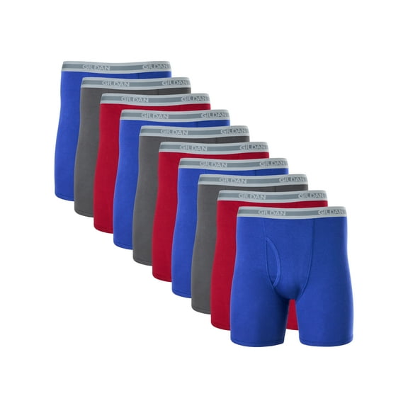 Gildan Men's Boxer Brief Underpants, 10-Pack
