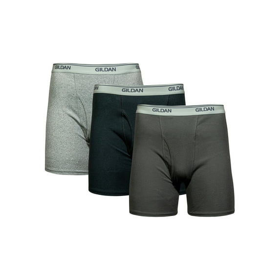 Gildan Men's Boxer Briefs, 3-Pack