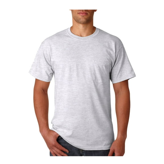 Gildan Men's Collar Double Needle Pocket Knit T-Shirt, Style G2300