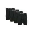 thumbnail image 1 of Gildan Men's Cotton Stretch Long Leg Boxer Briefs, 4-Pack, 8.5" Inseam, Sizes S-2XL, 1 of 6