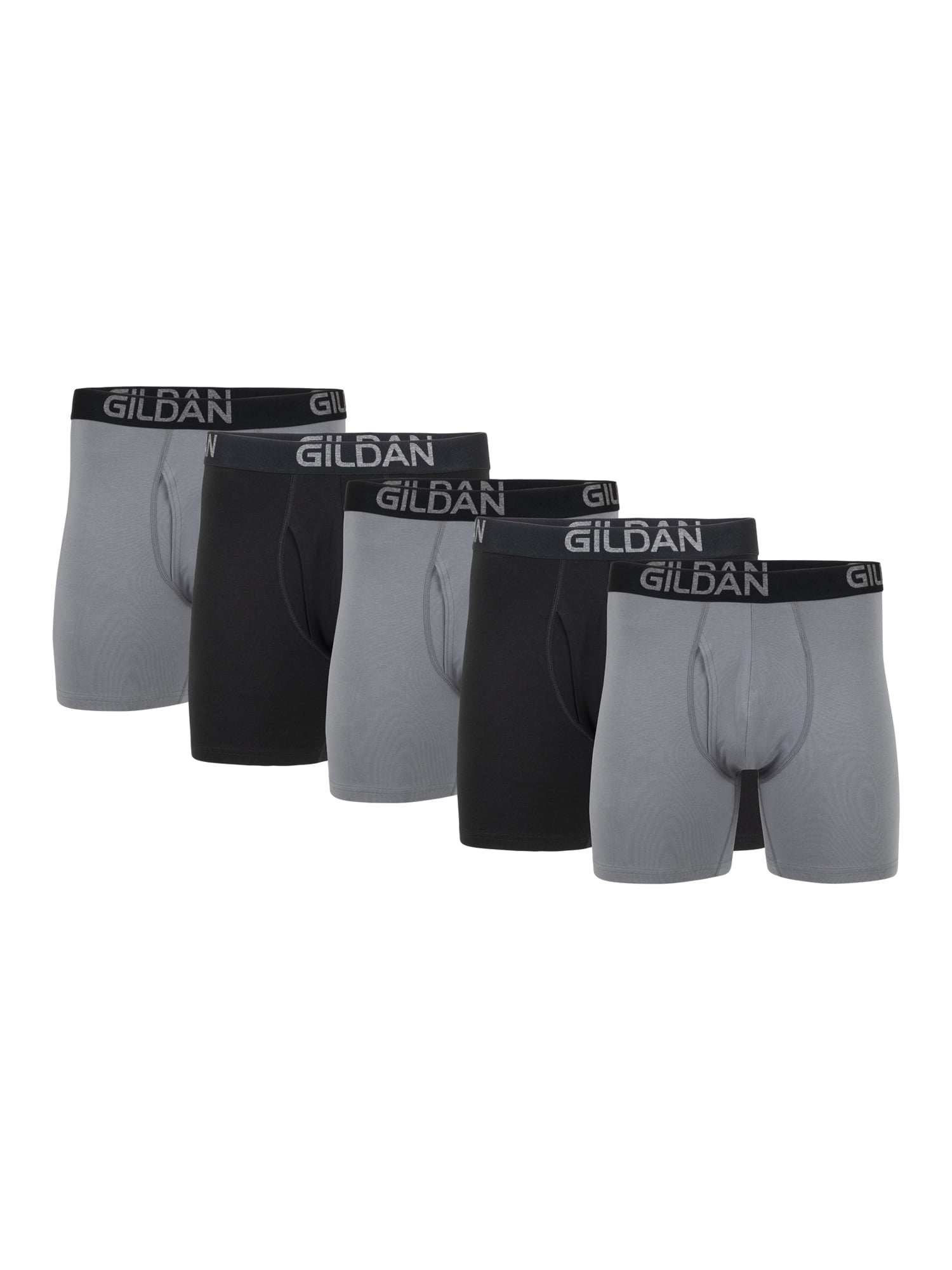 Gildan Men’s Medium Indigo Blue 100% Cotton Boxer Briefs (1 Pair) New