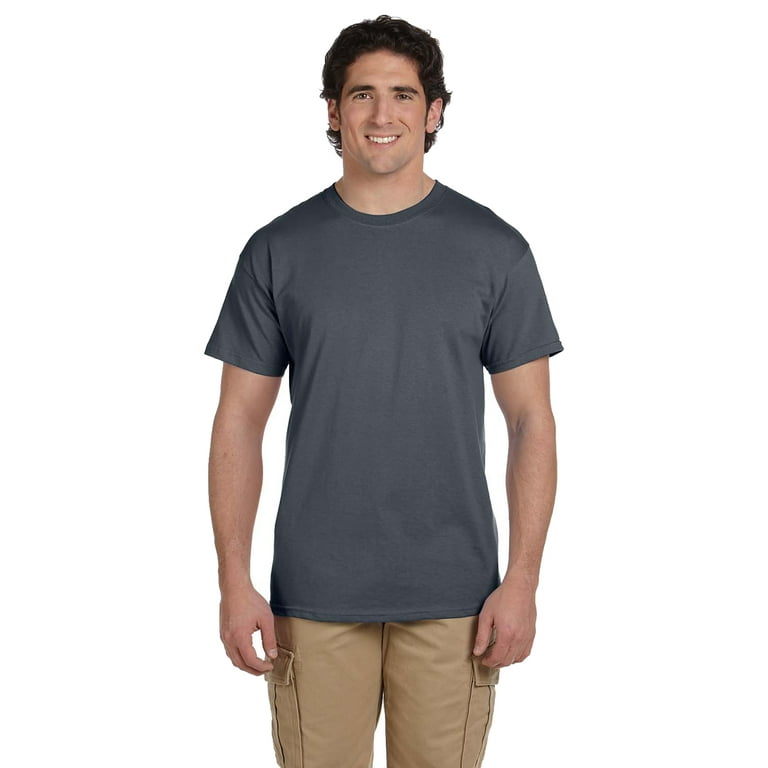 Gildan Men's Crew Neck Double-Needle Stitch Ultra Cotton T-Shirt