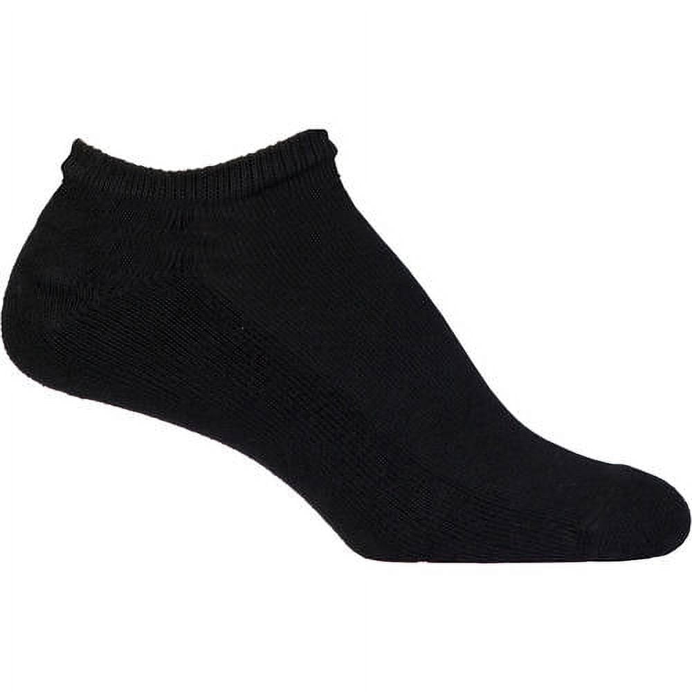 Gildan Men's Cushioned Sole Moisture Wick Lowcut Socks, 10pack
