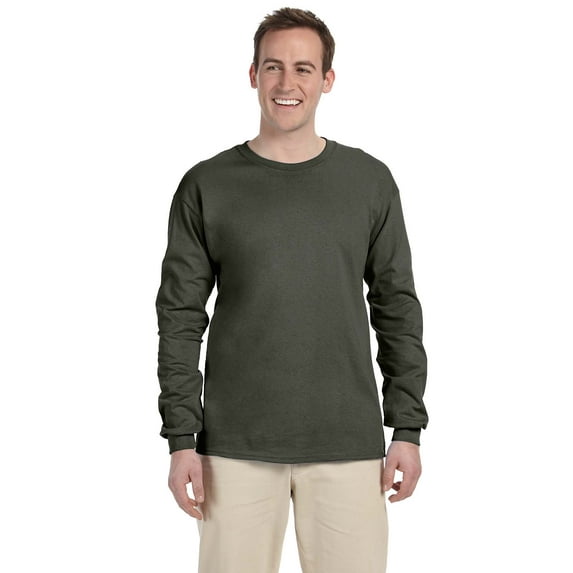Gildan Men's Double Needle Bottom Hem Rib Knit T-Shirt, Style G2400