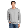 thumbnail image 1 of Gildan Men’s DryBlend Casual Crewneck Sweatshirt, Classic Fit Pullover, Sport Grey, XL, 1 of 5