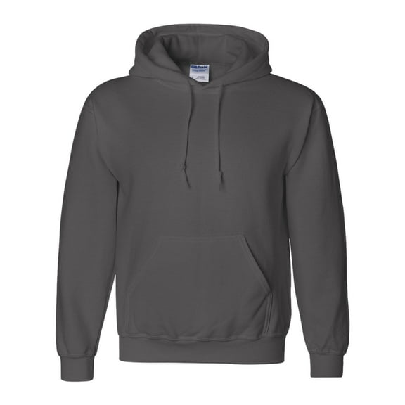 Gildan Men's DryBlend Hooded Sweatshirt, 50/50 Cotton/Polyester Winter Long Fleece Hoodie Pullover (Charcoal , L)