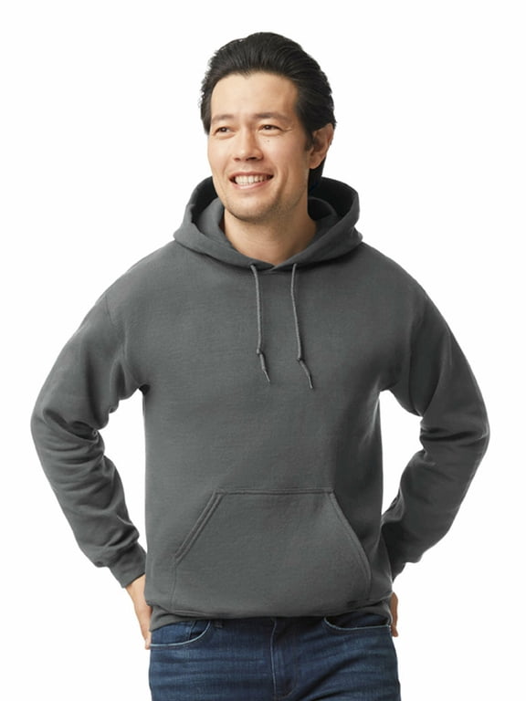 Men's DryBlend Hooded Sweatshirt with Pouch Pocket, Sizes S-3XL