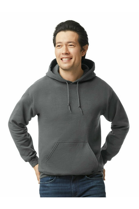 Men's DryBlend Hooded Sweatshirt with Pouch Pocket, Sizes S-3XL