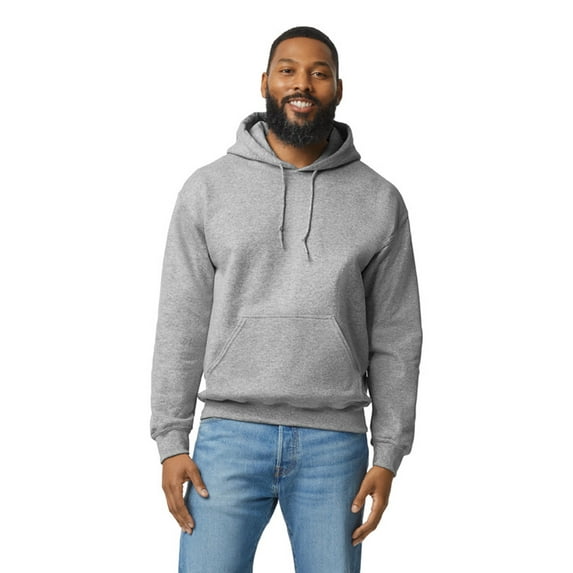 Gildan Men's DryBlend Hooded Sweatshirt with Pouch Pocket, Sizes S-3XL