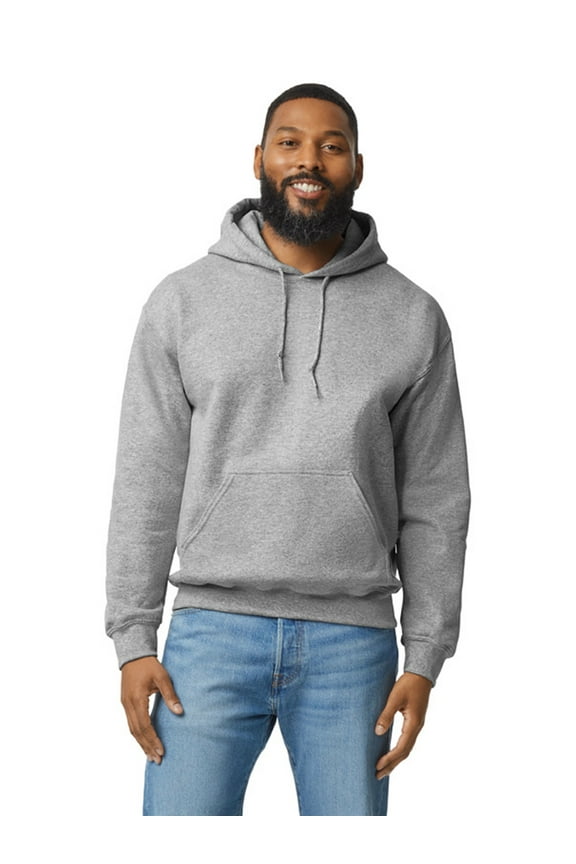 Men's DryBlend Hooded Sweatshirt with Pouch Pocket, Sizes S-3XL