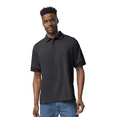 thumbnail image 1 of Gildan Men's DryBlend Jersey Polo Shirt Perfect Button Down Golf Polo Shirts for Men, Dark Heather 3XL GR88, 1 of 5