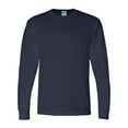 thumbnail image 1 of Gildan Men’s DryBlend Long Sleeve T-Shirt 50/50 Cotton Polyester Crewneck Classic Tee Shirt (Navy , 2XL), 1 of 7