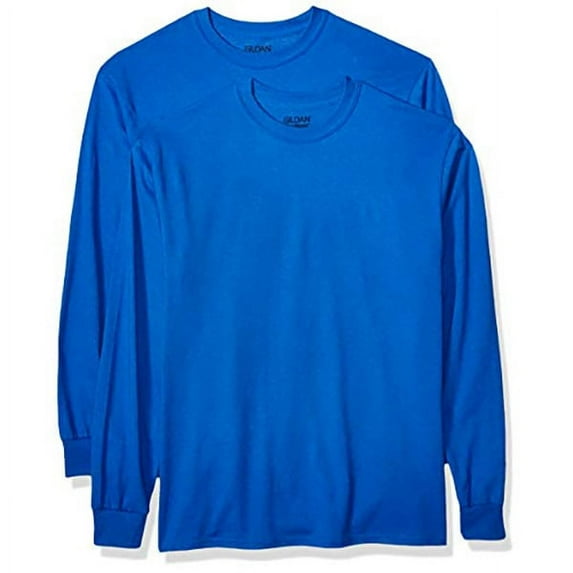 Gildan Men's DryBlend Long Sleeve T-Shirt - G840 (Pack Of 2)