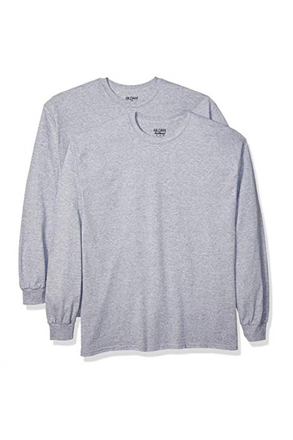 Men's DryBlend Long Sleeve T-Shirt - G840 (Pack Of 2)